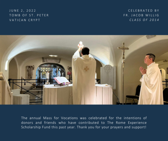 Annual Mass for Vocations 2022